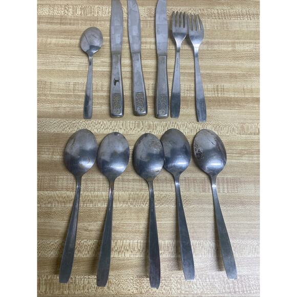11 Piece Imperial MARITA Stainless USA Flatware Silverware Utensils Assortment - Picture 6 of 10